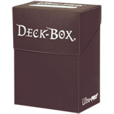 Ultra Pro Solid Brown Deck Box